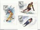 Russia RUSIA RUSSIE RUSSLAND Sochi 2014 Maximum Cards 8 Items Olympic Winter Games - Maximum Cards