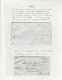 India 1849 "SIMLAH BEARING" In Black HG 4 On Folded Letter And "SIMLAH PAID" In Red HG 6 On Another Fl, Both Addressed T - ...-1852 Préphilatélie