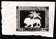 India 1922 ½a Lion & Palm Tree Essay, Photogravure Reprint Of 1853 Calcutta Mint, In Black On Stout White Card, Die I, S - ...-1852 Prephilately