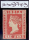 India 1854 1a Red Imperf Die III, Unused Without Gum As Issued. SG 15 £4000 - 2018 RPSL Certificate - ...-1852 Prephilately
