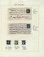 India 1854 Study Of Half Anna - 96 Stamps Including 7 Pairs, 2 On Large Piece, 11 Covers And/or Fronts. Scarce Printings - ...-1852 Prephilately