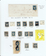 Delcampe - India 1854 Study Of Half Anna - 96 Stamps Including 7 Pairs, 2 On Large Piece, 11 Covers And/or Fronts. Scarce Printings - ...-1852 Prephilately