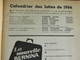 BRAINE LE COMTE:BALLE PELOTE-LES AMIS DE LA BALLE.CALENDRIER 1964  EQUIPES DE NATIONALE A-PUB VOITURE-_SOIGNIES-REBECQ.. - Sport