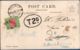 Australia, New South Wales 1906 Picturecard Franking On Front With 2d Due Marking Sydney - Melbourne, 2 D Due Stamp - Covers & Documents