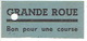 TICKET Champ De Foire -  Fête Foraine -  Manège GRANDE ROUE - Bon Pour Une Course - Tickets D'entrée