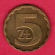 POLAND  5 ZLOTY 1985 (Y # 81.1) #5334 - Polen