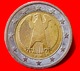 GERMANIA - 2014 - Moneta - Rappresenta Un'aquila, Simbolo Della Sovranità Tedesca - (Karlsruhe) - Euro - 2.00 - Germania