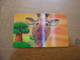 2014 Carte Animée CORA Collector Animaux Animals GIRAFE Joker - Autres & Non Classés