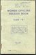 1947 Discharge Letter + Women Officers Release Book. Wren, Subaltern Griffiths, Oldham. No 2 Squadron, Scottish Command - Documents