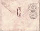 AISNE - CHATEAU-THIERRY - SAGE - N°91 25c NOIR SUR ROUGE - OBLITERATION AMBULANT - PARIS A CHALONS - VERSO MULHAUSEN - 1877-1920: Période Semi Moderne