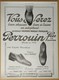 1926 Chaussures Perrouin Frères Nantes Forme "Olympic" Modèle Richelieu - Publicité - Savon Gibbs Illustrateur P. Dac - Publicités