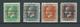 Penrhyn Island 1917 - 1920 KGV Overprints Set Of 4 MLH / MNH - Penrhyn