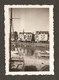 PHOTO ORIGINALE 1936 LE POULIGUEN (44) LE PORT COMMERCE CLOCHER BARQUES - 2 Scans - Lieux