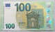 100 EURO S004E4 Italy Serie SB Ch11 Draghi Perfect UNC - 100 Euro