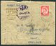 1955 GB Army Signals Forces Air Mail Letter. Field Post Office. Written Onboard A Training Ship In Indian Ocean. Nairobi - Covers & Documents