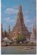 °°° 13433 - THAILAND - BANGKOK - WAT AROON , TEMPLE OF DAWN - 1987 With Stamps °°° - Tailandia