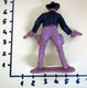 COWBOY WEST SOLDATINO PLASTICA MORBIDA - Figurines