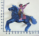 COWBOY A CAVALLO WEST SOLDATINO PLASTICA MORBIDA - Figurini & Soldatini