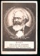 VOTAZIONI POLITICHE DEL 1948 - IMMAGINETTA DI PROPAGANDA DEL FRONTE DEMOCRATICO POPOLARE CON KARL MARX - Pubblicitari