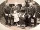 Gd Tirage Photo Albuminé Artistique Original Cartonné Famille Au Jardin & Jouet Calèche, Attelage Du Petit à Avranches - Alte (vor 1900)