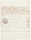 Delcampe - Lettre 1778 Douai Flandres Niort Deux-Sèvres Poitou Ordre Militaire Et Royal De Saint-Louis Cachet De Cire - 1701-1800: Précurseurs XVIII