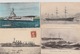 19 / 7 / 247 -  LOT. DE. 8. CPA. BATEAUX  DIVERS  - Tous Scanés - Warships