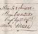 Delcampe - 1788 - Marque Postale NICE, Comté , Sardaigne Sur Lettre Avec Correspondance De 2 Pages Vers Agde, Hérault - Taxe 18 - 1701-1800: Precursors XVIII