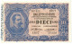 10 LIRE BIGLIETTO DI STATO EFFIGE UMBERTO I 10/04/1915 SUP+ - Otros