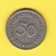 GERMANY  50 PFENNIG 1950 "F" (KM # 109.1) #5347 - 50 Pfennig