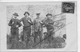 LINGREVILLE   CARTE PHOTO CHASSEURS DE LINGREVILLE TRES RARE - Autres & Non Classés