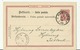 DR GS 1889 Hamburg Nach Jutland Hjorring - Other & Unclassified