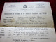 WW1-1918-DICHIARAZIONE DI REFORMA DI UN INSCRITTO RESIDENTE ALL' ESTERO CONSUL GENERAL ITALIE à TOULON Doc Ghiso Lorenzo - Documents