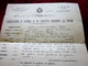 WW1-1918-DICHIARAZIONE DI REFORMA DI UN INSCRITTO RESIDENTE ALL' ESTERO CONSUL GENERAL ITALIE à TOULON Doc Ghiso Lorenzo - Documenti