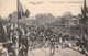 78-CHATOU-MARCHE DE L'ARMEE 1904, SUR LE PONT DE CHATOU, UN PELOTON IMPORTANT - Chatou