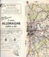 CARTE-ROUTIERE-ALLEMAGNE-MICHELIN-N°203-1945-1é Edition Provisoire-PAYS RHENANS-TBE - Carte Stradali