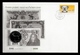 IRELAND 1990 Definitive & IEP1.00 Coin: Philatelic/Numismatic Cover CANCELLED - Brieven En Documenten