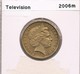 2006 • $1 • 50th Anniversary Of Television In Australia • M Mintmark • Uncirculated Coin In Acid Free Coin Holder - Altri & Non Classificati