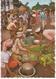 °°° 13483 - INDONESIA - TYPICAL BALINESE VILLAGE MARKET - With Stamps °°° - Indonesia