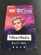 Hotelkarte Room Key Keycard Clef De Hotel Tarjeta Hotel  LAS VEGAS  NEW YORK NEW YORK I HEART RADIO 2016 BILLY IDOL - Ohne Zuordnung