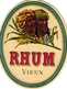 7 Etiquettes RHUM  Vieux Rhum Litho Myncke Brux. - Rhum