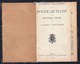 LIVRET REGLEMENT DE DISCIPLINE CHEZ LA POLICE ET FORMULES Pour LA GENDARMERIE DE 1921 Néerlandais Et Français - RARE !!! - Historical Documents