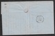 1861 - LAC 40c Empire Non Dentele - N°16 Annulé Griffe "ESTRANGERO/BARCELONA" - Signé Scheller - 1853-1860 Napoleon III