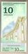 Federazione Dell'America Del Nord - Banconota Di Fantasia Non Circolata FDS Da 10 Ameros - 2011 - Altri & Non Classificati