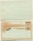 CONGO BELGE ENTIER POSTAL NEUF - Stamped Stationery