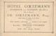 HOTEL GOETZMANN, STAMBACH ,tres Bel Ensemble ,1 Dépliant Et 4 Cartes Postales En Plus (( Lot 4 )) - Saverne