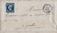 Lettre 1858 Montélier Chabeuil Drôme Grenoble Isère Timbre Napoléon III - 1853-1860 Napoléon III