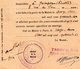 Ville De Paris, Certificat De Non Opposition 1946 - Otros & Sin Clasificación