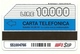 Italia - Tessera Telefonica Da 10.000 Lire N. 279 - 30/06/95 Iritel - Operatori Telecom