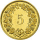 Monnaie, Suisse, 5 Rappen, 2005, Bern, SPL, Aluminum-Bronze, KM:26c - Autres & Non Classés