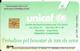 CARTE-PUCE-ANDORRE-50U-AND32-GemA-Fond Puce Noire-UNICEF-T BE-Reste 6U - Andorra